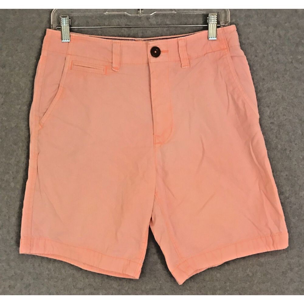 American Eagle Outfitters Shorts Mens Size‎ 28 Salmon Color Flat Front Cotton